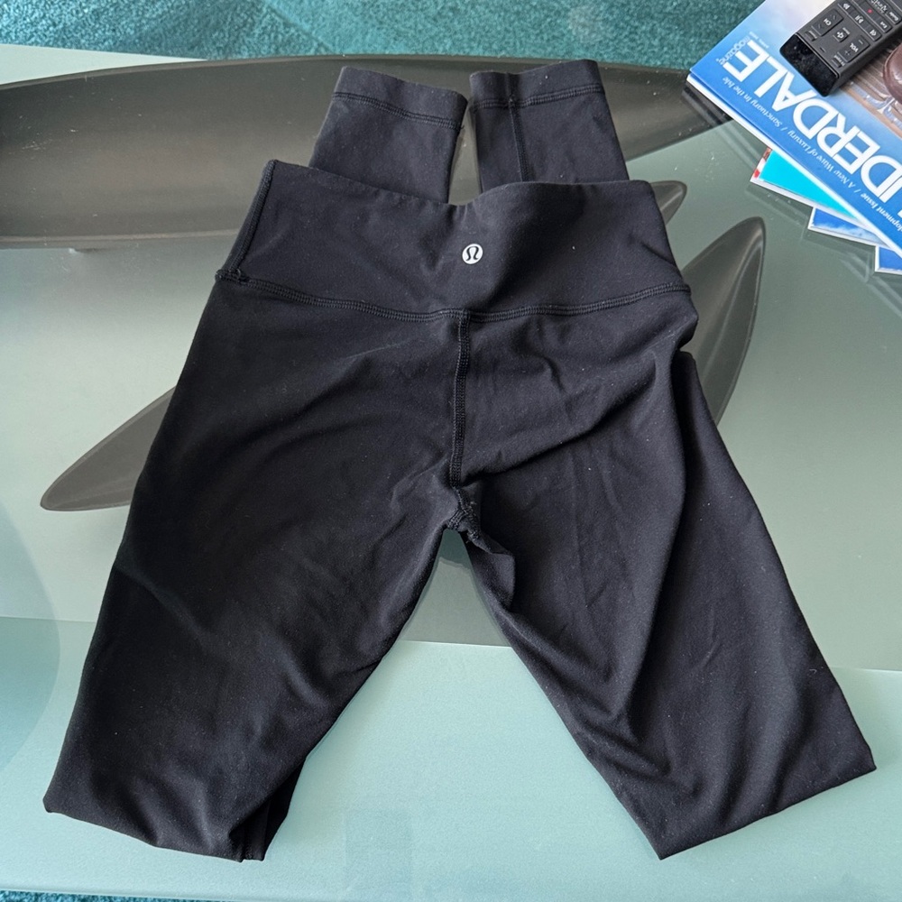 Lululemon two pairs Black Yoga Pants